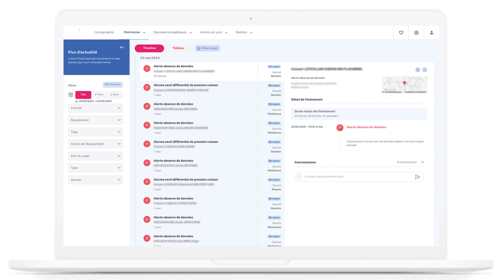 Supervisez l’ensemble de vos équipements techniques